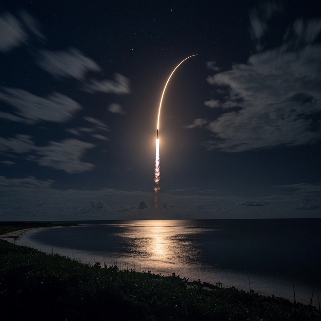 SpaceX_NASA_первая_отправка_астронавтов_на_МКС_с_площадки_Кейп_Канаверал